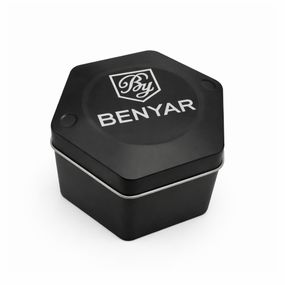 Коробочка металева шестикутна Benyar для зберігання чоловічих годинників