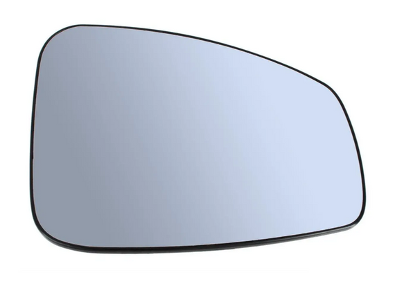 Renault Megane III (08-16) правий вкладиш вставка дзеркала З ПІДОГРІВОМ, Рено Меган 3