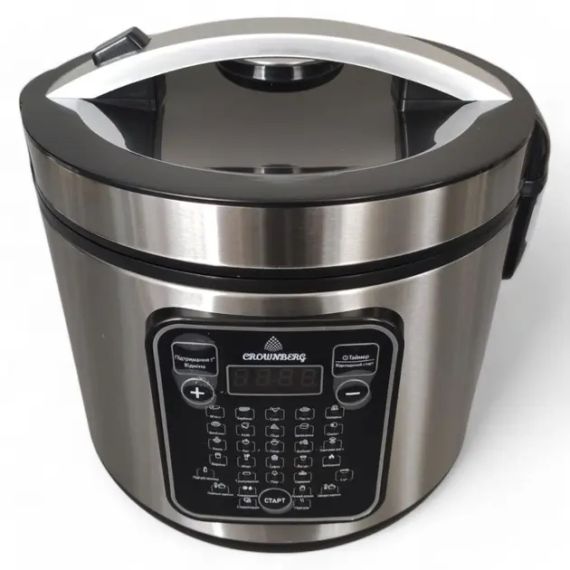 Багатофункціональна мультиварка, Crownberg СВ-5528 5L 30 програм | Зображення 2