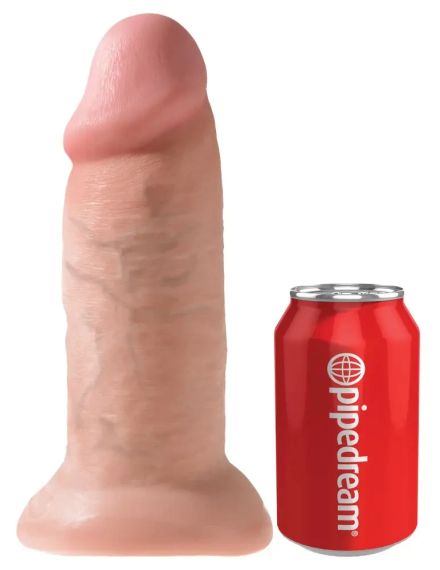 Фалоімітатор на присосці Товстун King Cock (25,4 см) Sex Aura | Зображення 3