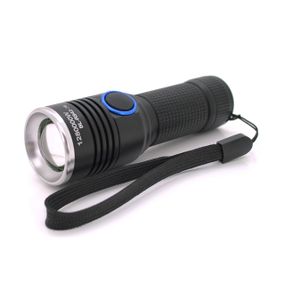 Ліхтарик ручний Bailong R-842, CREE T6, Zoom, 3 режими, алюміній, акум 14500
