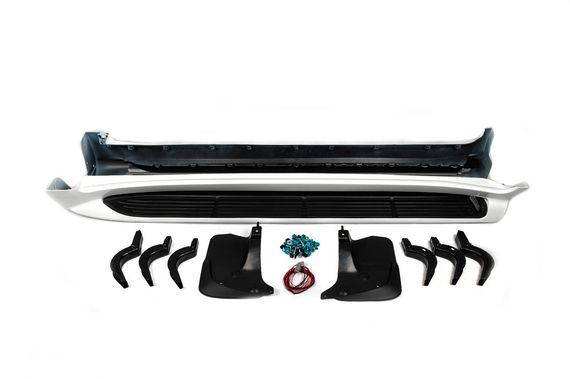 Боковые подножки с LED (дизайн 2015-2020) Белый цвет для Toyota Land Cruiser 200 | Зображення 4