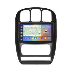 Штатная магнитола Lesko для Chrysler Voyager IV 2000-2004 экран 10" 4/64Gb CarPlay 4G Wi-Fi GPS Prime Вояжер
