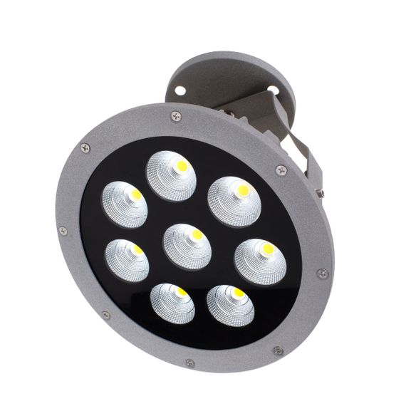 Светильник садовый металлический AS-15 8*7W WW IP65 GY | Зображення 6