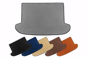 Коврик в багажник (2000-2004, SW, Серый) для Skoda Fabia