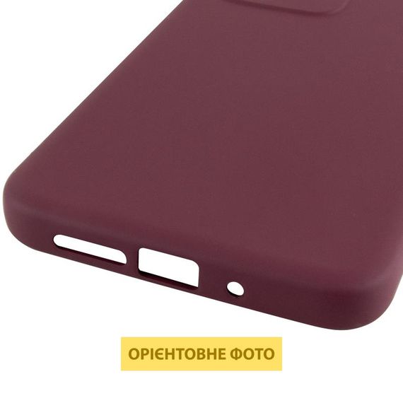 Чохол TPU GETMAN Liquid Silk Full Camera для Xiaomi Redmi 15 4G (Global) / 5G Бордовий / Marsala | Зображення 4