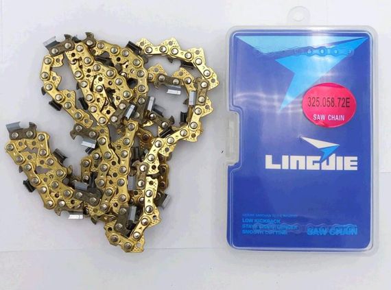 Ланцюг пиляльний 3/8, 1,3 mm, 57зв, RS, під шину 16 (40,5 см) для Partner 350-401 (золотий) KOSA