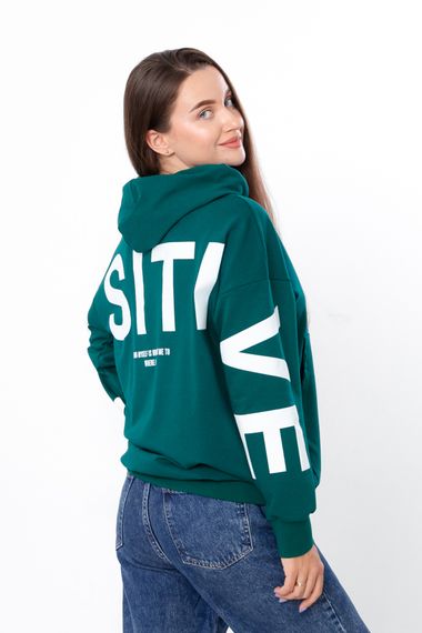 Худі для жінок Носи своє 52 Темно-зелений (p-14893-169688) | Зображення 2