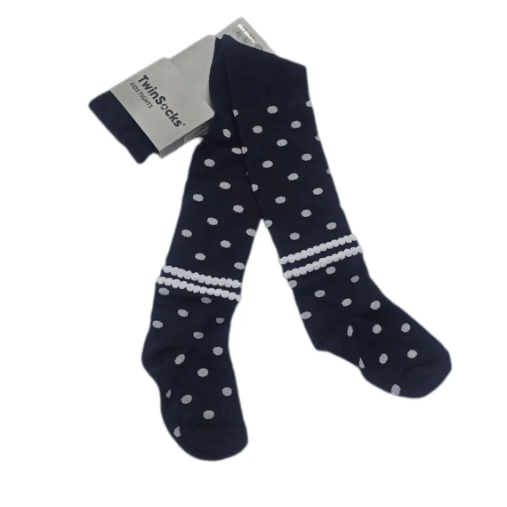 Колготки детские  для девочки в горох TwinSocks | Зображення 3