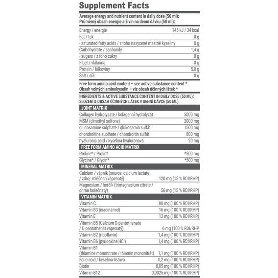 Хондропротектор (для спорту) Extrifit Flexain 1000 ml /40 servings/ Pineapple | Зображення 1