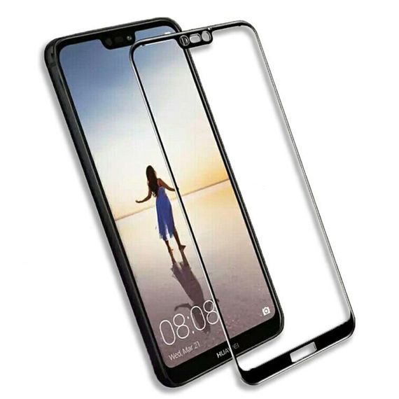 Захисне скло 2.5D на весь екран для Huawei P20 lite | Зображення 2