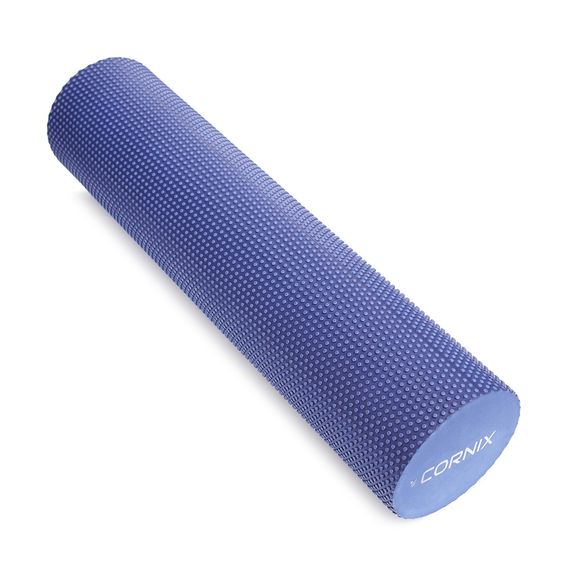 Масажний ролик Cornix EVA+ 60 x 15 см (валик, ролер) XR-0309 Navy Blue | Зображення 2