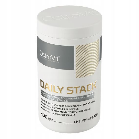 Для суглобів та зв'язок OstroVit Daily Stack 400 g (Cherry &amp; peach) | Зображення 1