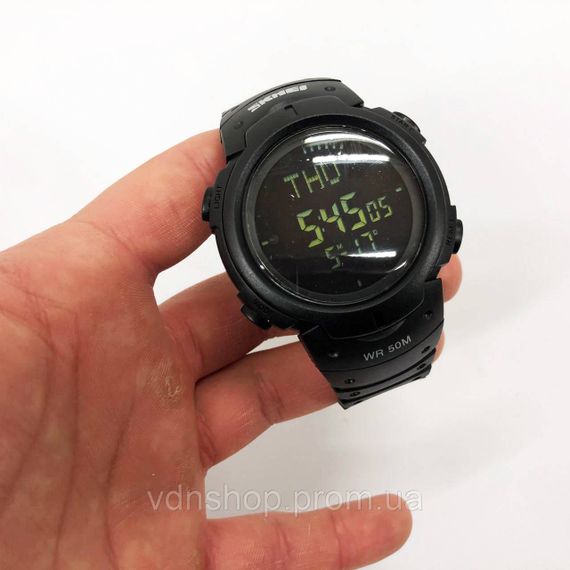 Годинники для військових і відпочинку SKMEI 1231BK, Модні наручні електронні годинники CD-60 | Зображення 3