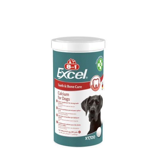 Вітаміни 8in1 Excel Calcium для цуценят і дорослих собак, для зубів і кісток, кальцій, 1700 шт. | Зображення 2