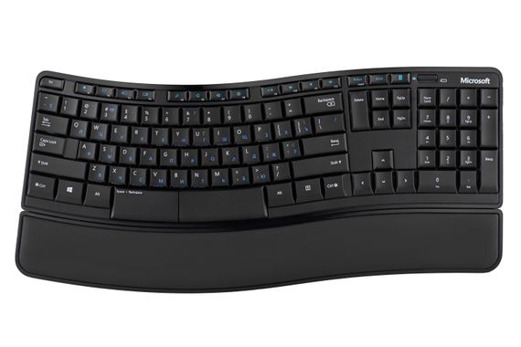 Комплект клавиатура и мышь Microsoft Comfort Desktop Sculp WL L3V-00017 | Зображення 1
