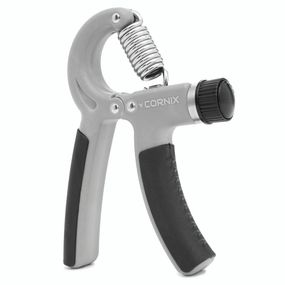 Еспандер кистьовий Cornix 5-60 кг з регульованим навантаженням XR-0383 Grey/Black
