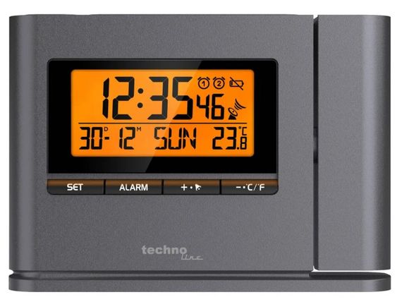 Годинник проекційний Technoline WT519 Anthracite (WT519) | Зображення 6