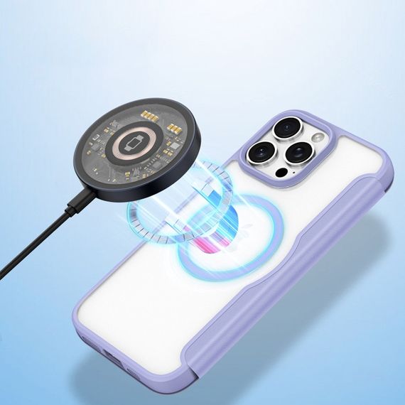 Чохол-книжка Dux Ducis Skin X Pro with MagSafe для Apple iPhone 16 Pro Max (6.9") Purple | Зображення 4