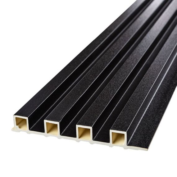 Рейка декоративна WPC стінова 3000х160х23мм Антрацит SW-00001532