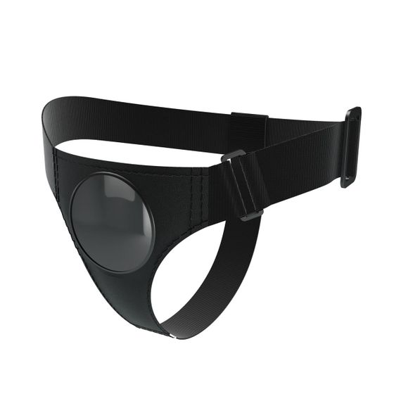 Трусики для страпона Pretty Love на ремнях, черные, 58-86 см sexstyle | Зображення 1