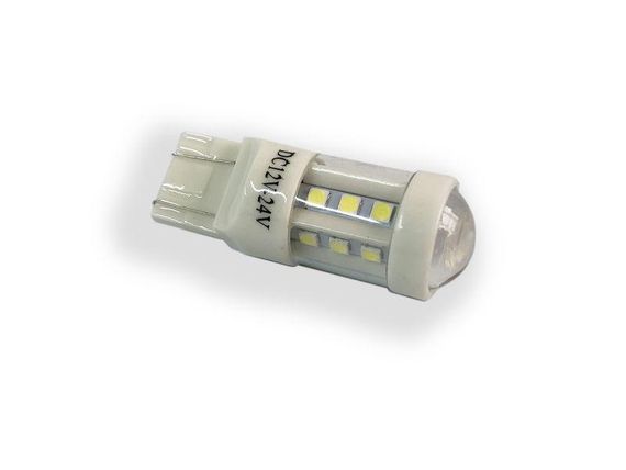 Світлодіодна лампа StarLight T20 15+3 діодів SMD WX3x16d 1157 12-24 V WHITE кераміка + лінза