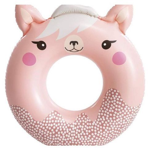 Уцінка. Надувний круг "Лама" (діаметр 76 см) пропускає повітря