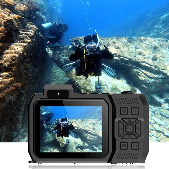 Водонепроникна цифрова камера D50 (IP68) Black | Зображення 2