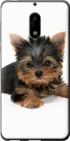 Чехол на Nokia 6 Щенок йоркширского терьера "931u-898-17620"