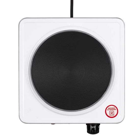 Плита електрична 1000W, на одну конфорку, H-002F / Настільна електроплита | Зображення 2