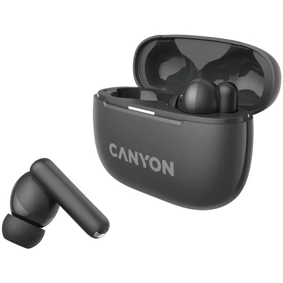 Навушники Canyon TWS-10 OnGo ANC ENC Black (CNS-TWS10BK) | Зображення 4