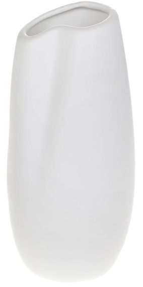 Декоративна ваза Elegy фарфор d=10х21см white