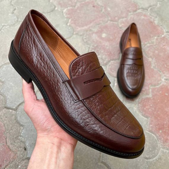 Чоловічі туфлі зі шкіри преміум-класу 47 розмір. | Зображення 1