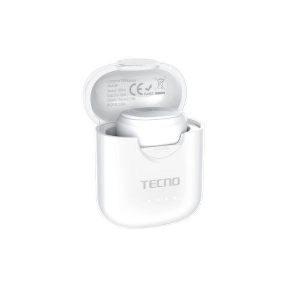 Навушники Tecno Minipods M1 Mono White (4895180759475) | Зображення 4