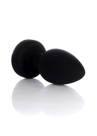 Анальная вибропробка - Silicone Black Plug Disco Flashlight sexstyle | Зображення 4