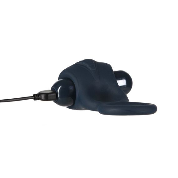 Подвійне ерекційне кільце з вібрацією Lux Active-Triad - Vibrating Dual Cock Ring, пульт ДК | Зображення 4