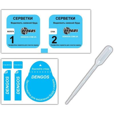 Стекло защитное Dengos Full Glue iPhone 12/12 Pro, black frame (TGFG-149) | Зображення 1