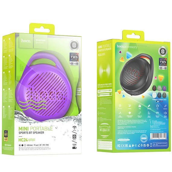 Bluetooth Колонка Hoco HC24 Hearty sports | Зображення 1