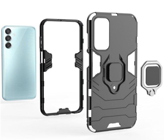 Чохол бампер Primolux Ring Armor для Samsung Galaxy M15 5G (SM-M156) - Black | Зображення 5
