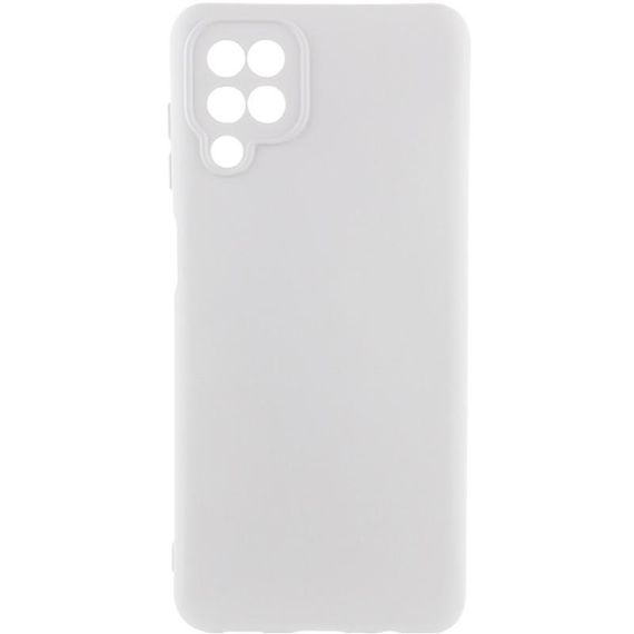 Чохол Silicone Cover Ummi Lakshmi Full Camera (AA) для Samsung Galaxy A12 Білий / White