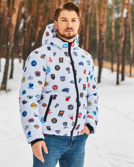 Куртка НБА білий S XL | Зображення 1