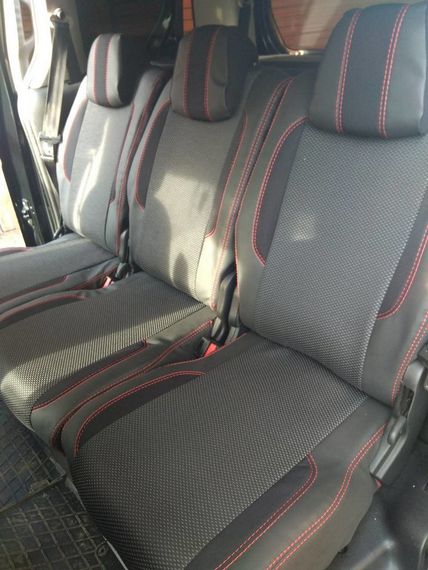 Авточехлы (ткань и кожзам, Premium) Полный салон для Citroen Berlingo 2008-2018 гг | Зображення 2
