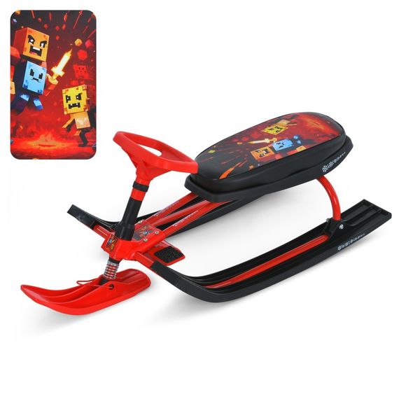 Детский зимние санки "Снегокат" MS 1778-9 до 30 кг