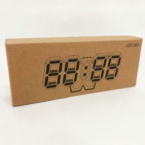 Годинник електронний настільний LY-1089 LED, Настільний електронний годинник з великими цифрами, QB-124 Лід годинник