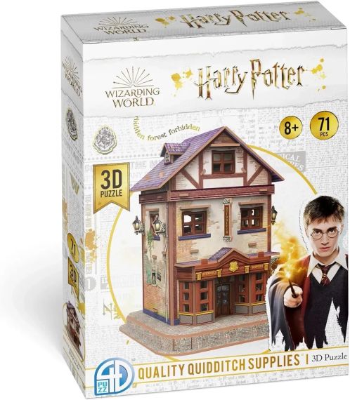 Пазл 3D Гаррі Поттер. Товари для Квідичу (Quality Quidditch Supplies Set 3D puzzle Harry Potter)