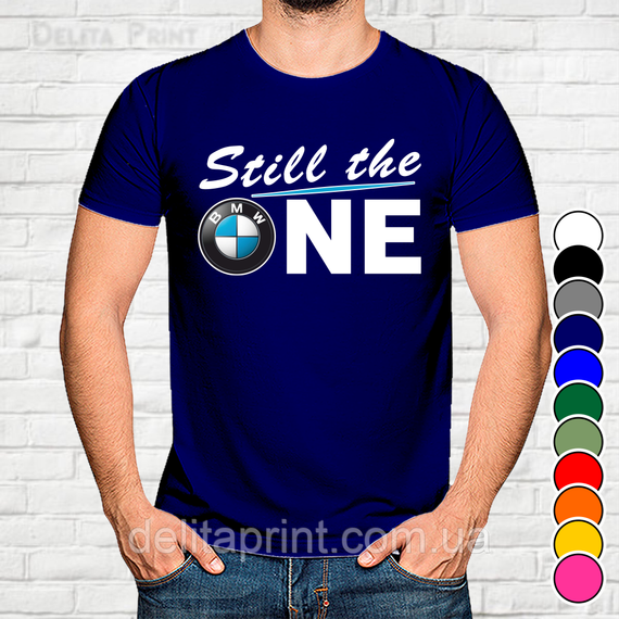 Футболка с принтом авто "Still The One BMW" | Зображення 1
