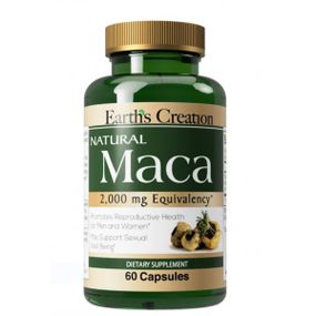 Экстракт корня маки Earth's Creation Maca 2000 mg 60 caps