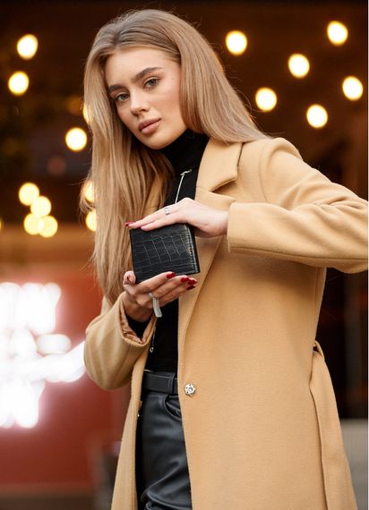 Жіночий гаманець Sambag SSH чорний 11 x 9 см (31111070) | Зображення 3