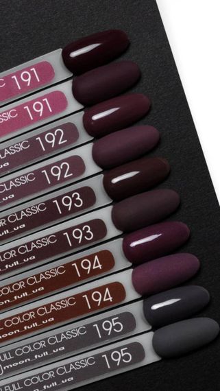 Гель-лак Moon Full №193 гіркий шоколад 8мл | Зображення 1