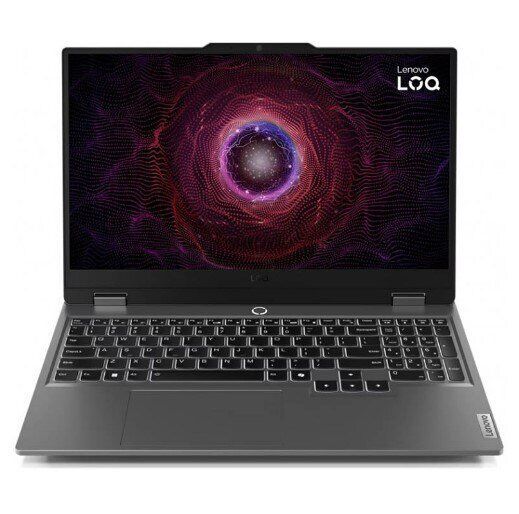 Игровой ноутбук Lenovo LOQ 15ARP9 / 15.6" (1920x1080) IPS / AMD Ryzen 7 7435HS (8 (16) ядер по 3.1 - 4.5 GHz) / 16 GB DDR5 / 960 GB SSD / nVidia GeForce RTX 4070, 8 GB GDDR6, 128-bit / WebCam б/у | Зображення 1